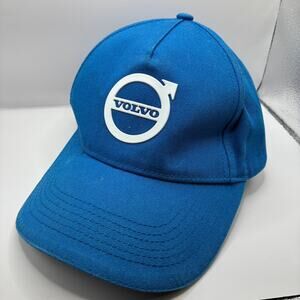 Blue Volvo Logo Official Merch Baseball Cap OS Strap Back Dad Hat Workwear